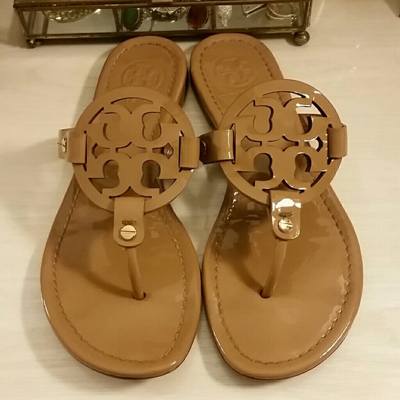 sand patent miller sandals